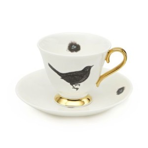 Melody Rose Bird and Nest Teacup